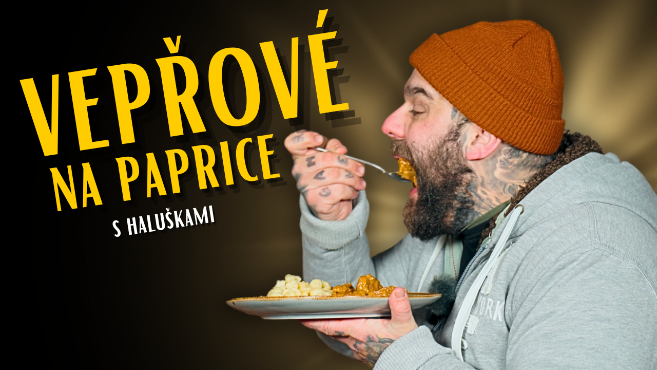 Vepřové kostky na paprice a smetaně - klasický recept, který nesmí chybět v tvojí kuchyni