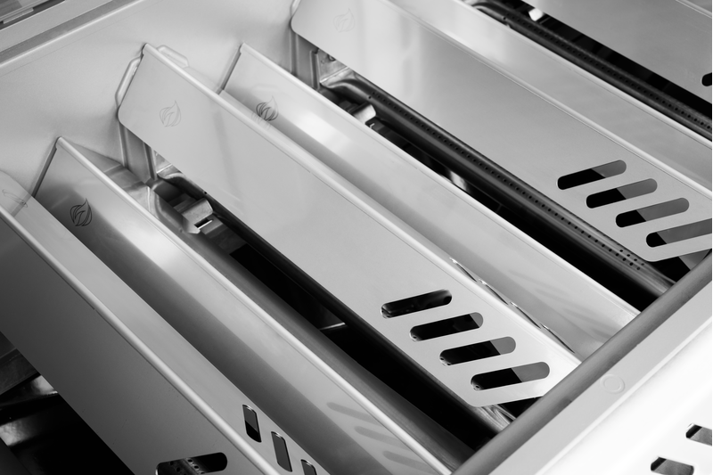 Nerezové flavorizačné lišty a aroma grilovania